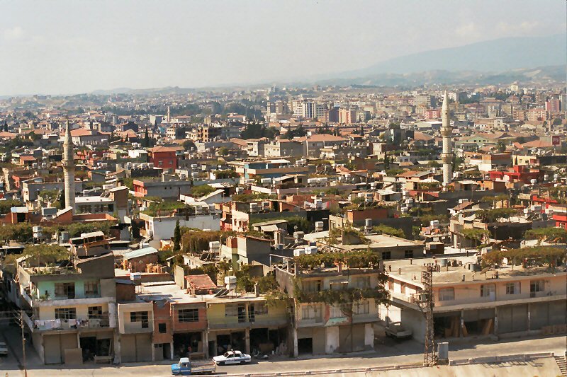 Antakya; view from St. Peters cave church