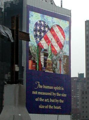 Mural at Ground Zero