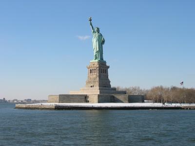 The Statue of Liberty (http://www.nps.gov/stli).