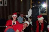 So... Santa went across the street...