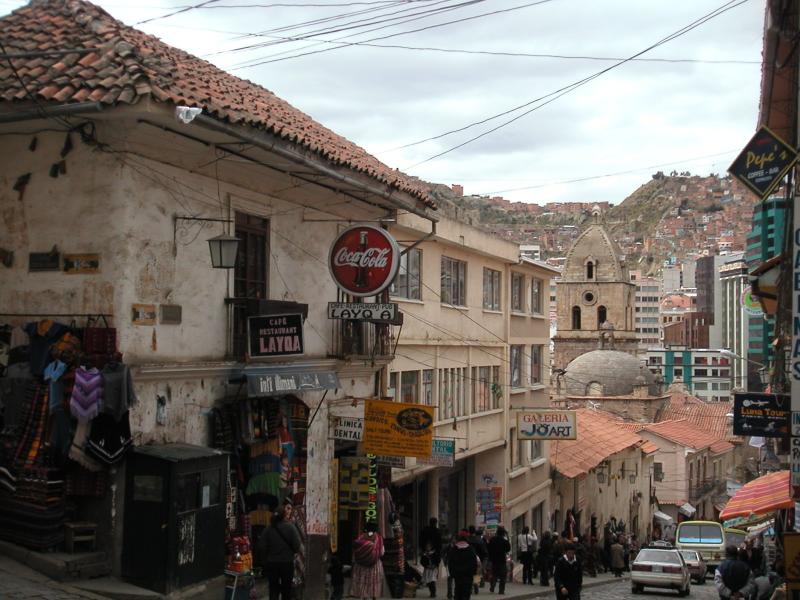 Streets of La Paz