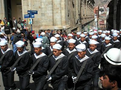 Bolivian sailors