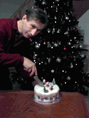 OK Pete, yes you can start the cake. It's almost Christmas.