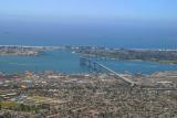 San Diego Bay from 5000 feet