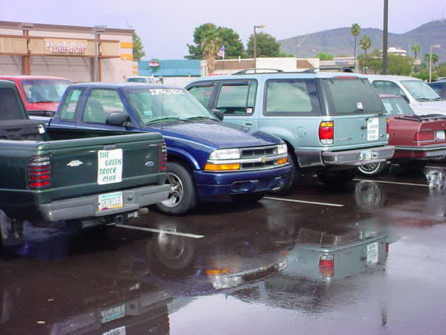 official meeting of The Green Truck Club