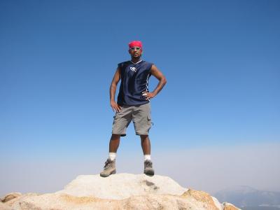Santosh's Cirque Peak summit photo