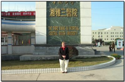 Mama in front of site where Anna was found