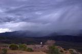 Rain at Sunset Point Rest Stop