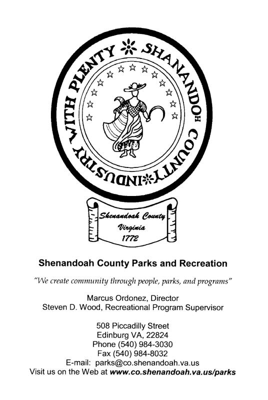 Program Back - Edinburg