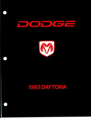 1993 Daytona Ordering Data