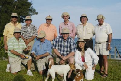 Anglers, Hats, and Dogs