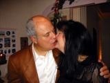 Lew and Maria - Christmas Kiss 2002!