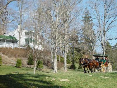 President's Cottage Museum with Carriage (569)