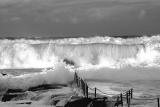 Heavy surf at Avalon