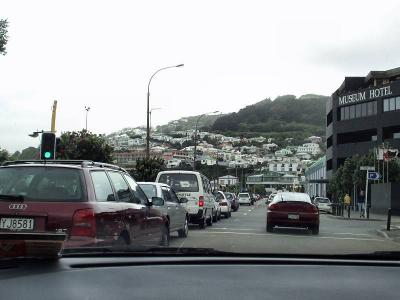 Heading into Wellington