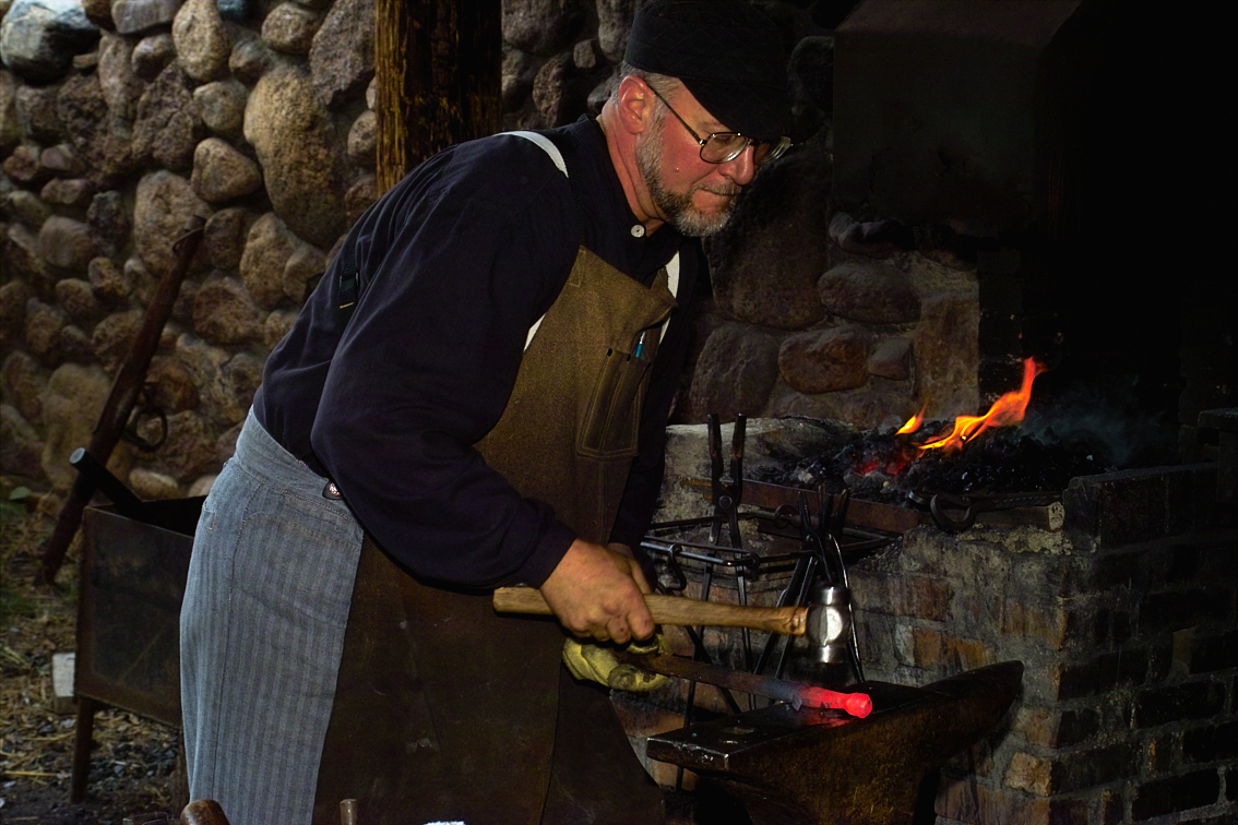 Blacksmith. Rockledge Ranch, Colorado Springs, CO