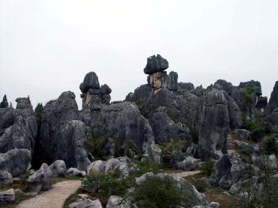 Praying Stones of Yi Ethnic Group石林彝族火把石