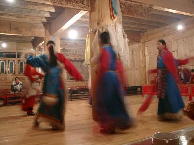 Tibetan Dance in Family Visit 1