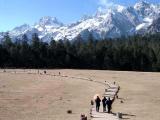 Yulong Mountain Viewed From Yushanping 2<br />雲杉坪遠眺玉龍