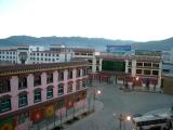 Dawn of Zhongdian Downtown 1<br />中甸市區的清晨