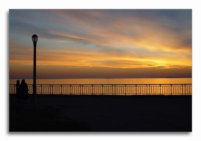 Sunset Silhouetteby Jian