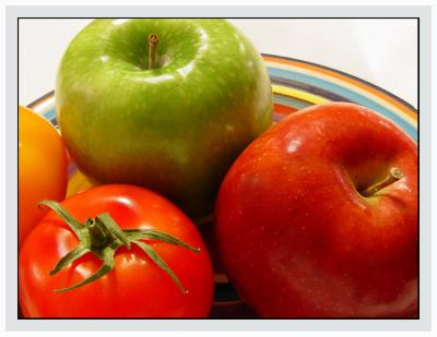 Red and Green by Roberta F.