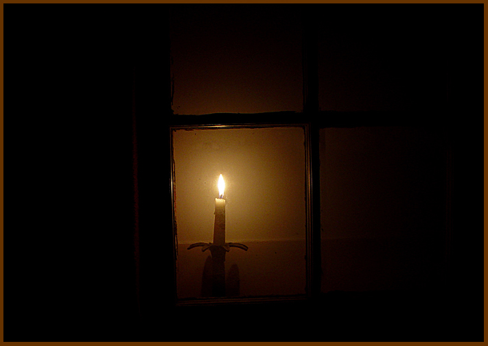 <B>Ill Leave a Candle in the Window<br><font size=1>by Michael Buckman