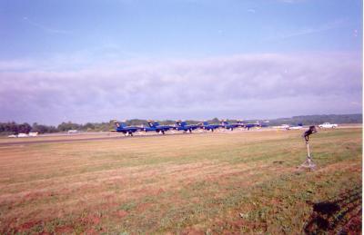 Blue Angels at Willow Gove