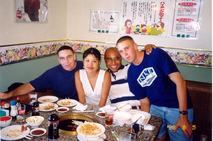 Russ, Takayo, Vic, and Me