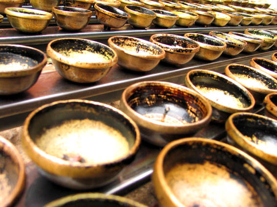 Yak butter candles