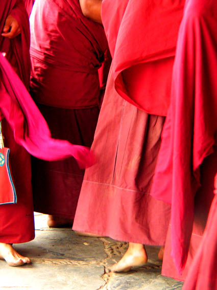 Whirl of red