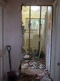 This was a wall. Now its a doorway