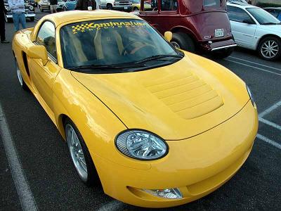 Toyota MR2 with Kaminari body panels