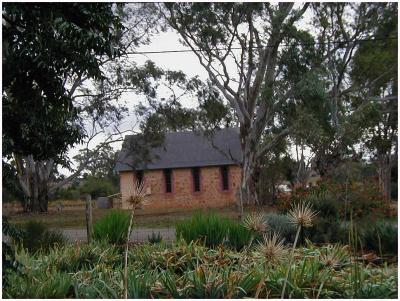 View - Chapel garden to old Wesleyan church