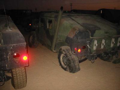 Hummv's used by 3/25th's TOW Scouts