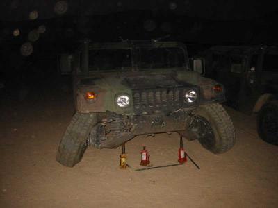 Hummv's used by 3/25th's TOW Scouts