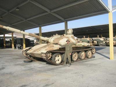 Iraqi T-62 from the Gulf War of 1991
