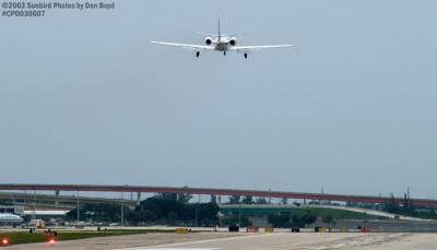 Cavalear LLC Cessna Citation 550 N387SC go-around aviation stock photo #4896