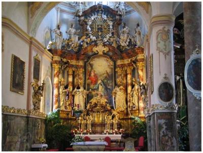 altar in Traunkirchen