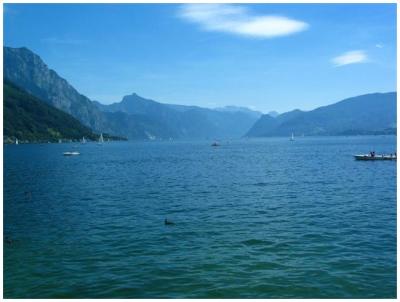 Traunsee from Gmunden