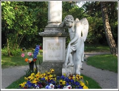  Mozarts grave in