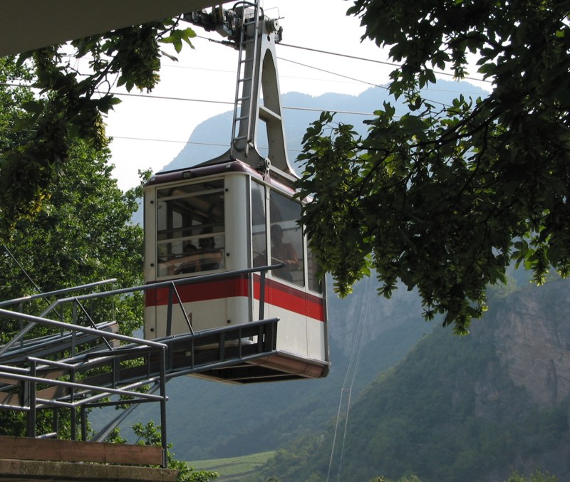 Commuting by cable car