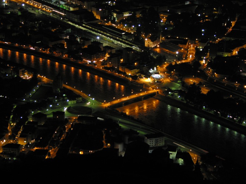 Bridge at night