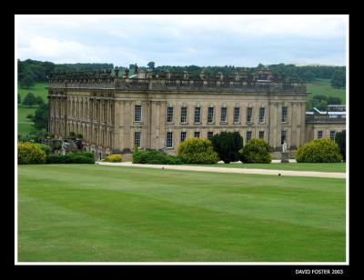 chatsworth house rear view