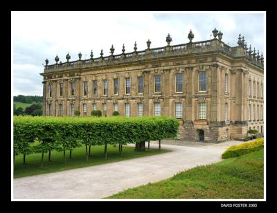 chatsworth house  east side