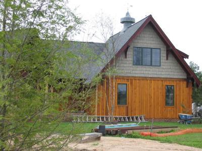 and on the gables!