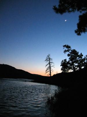 Moon over Trail's End...