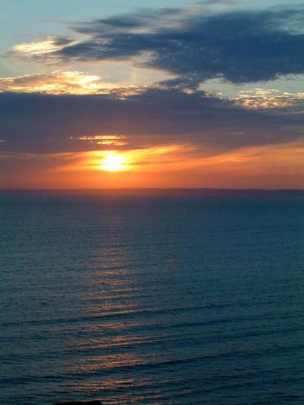Sunset from Rhosilli village