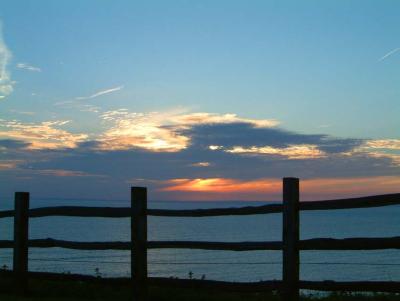 Sunset from Rhosilli village