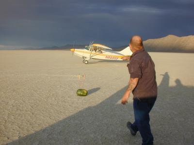 plane w/craig & melon